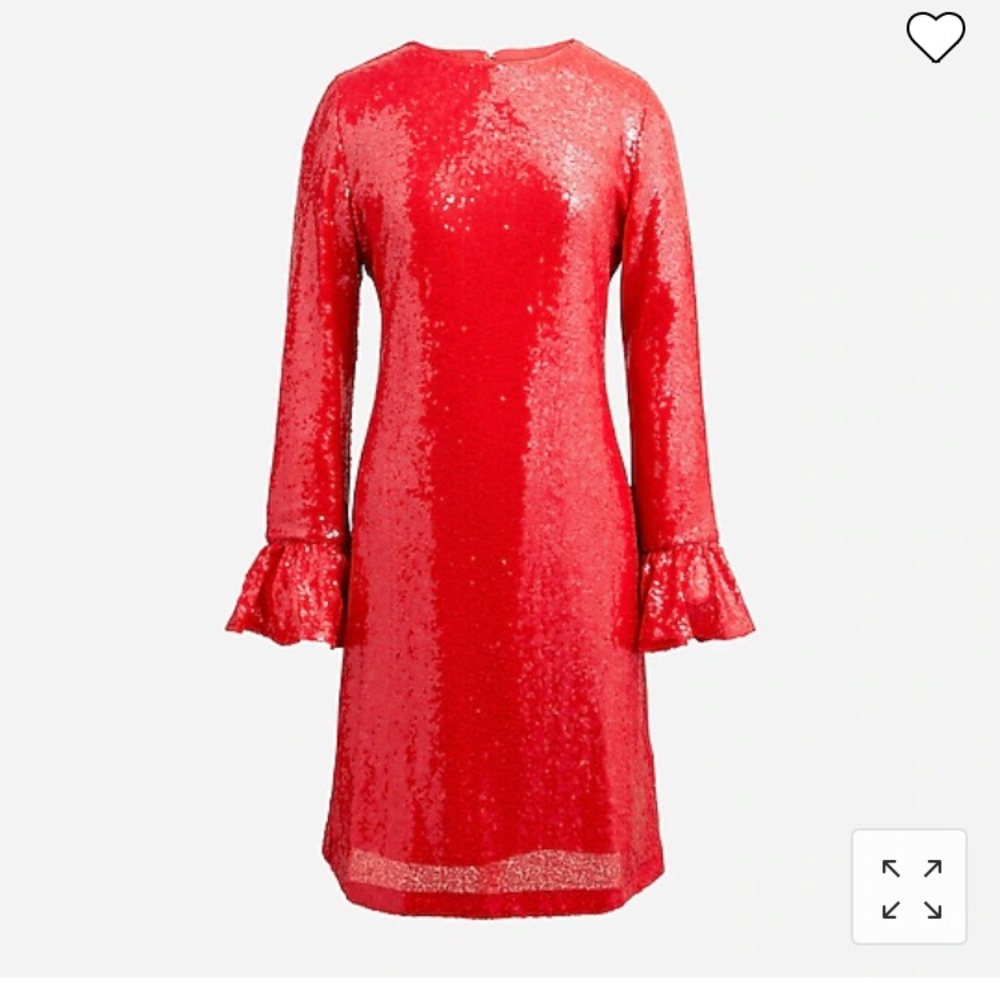 J Crew Garden Party Dress in Sequin NWT